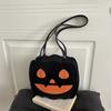 Halloween Pumpkin Bag Funny Ghost Crossbody Bag Women's Shoulder Bag