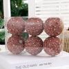 6Pcs 8cm Christmas Ball Ornaments Colorful Christmas Tree Pendants  Wedding