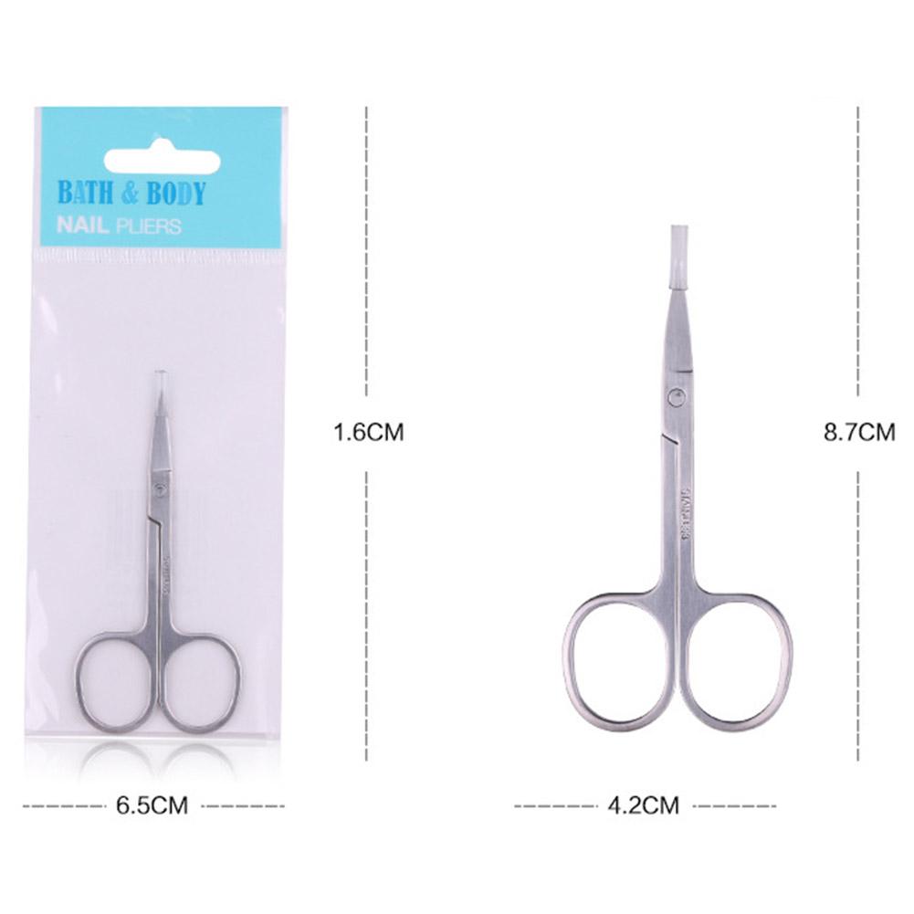 Eyebrow Scissors Comb Eyelash Hair Trimming Grooming Scissors Cosmetic Makeup Tool