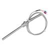 1300 °C Hochtemperatur-Sensor Gewinde PT3/8'' 10cm Edelstahlsonde K-Typ Thermoelementrohr Temperaturregler