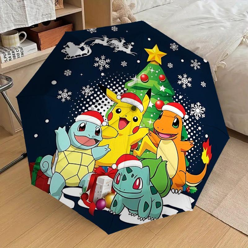 

1pc Pokémon Automatic Open/Close Umbrella, Lightweight Design for Everyone,Durable Canopy yy251014022