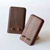 Vintage Lazy Phone Stand Black Walnut Small Tablet Holder Smartphone Support Bracket  Office
