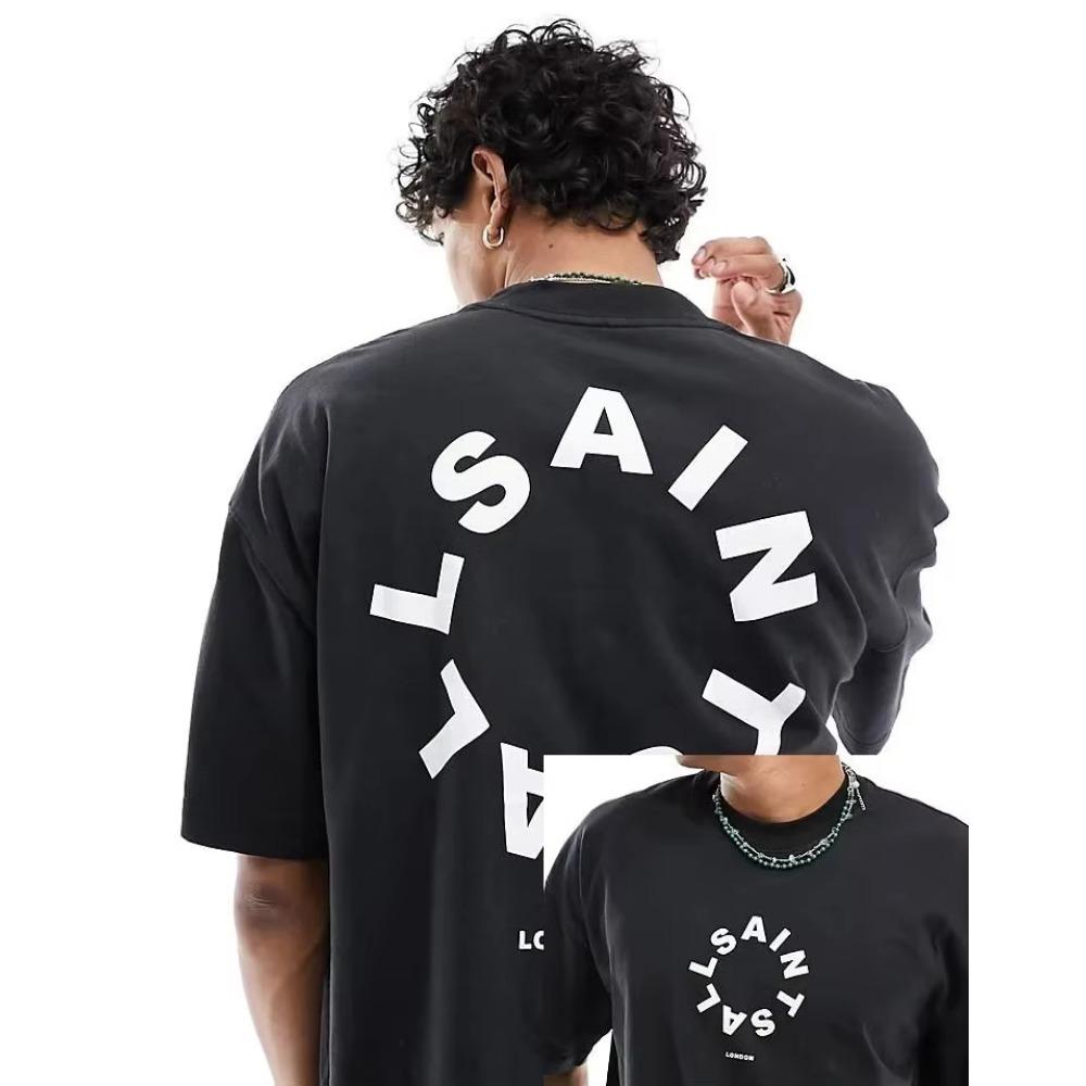 Luxury Cotton T-shirt Unisex Summer Trendy Loose Short Sleeve Top for Men Women Kids Big Size Family Matching 2024 New Arrival