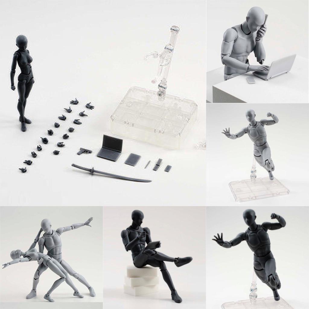 Drawing Figures For Artists Action Figure Model Human Mannequin Man Woman Kits
