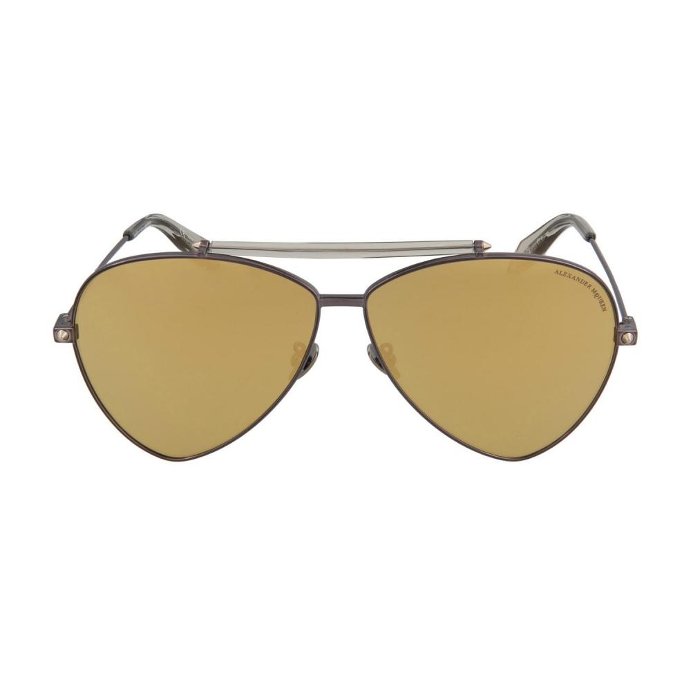

Alexander McQueen AM0058S 30000650003 Aviator Sunglasses n a