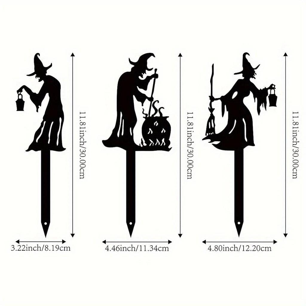 Cross-Border Halloween Yard Sign Metal Decoration Stake
