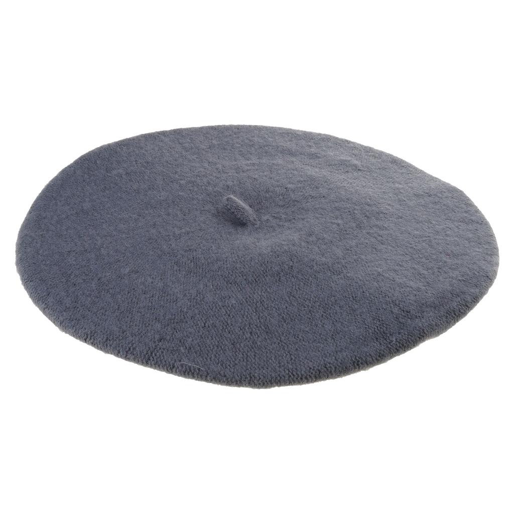 French Style Beret Hats For Fall And Winter Unisex Stretchy Soft Acrylic Blend Solid Color Elegant Retro Headwear