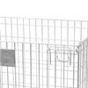 Foldable Wheeled Metal Storage Cage