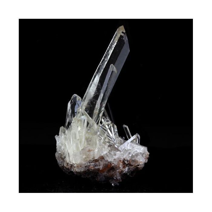 Pierres et Minéraux. Quartz. 142.0 ct. La Gardette Mine, Bourg d'Oisans, Isère, France.