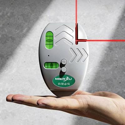High-precision Red-green Laser Level Mini Right-angle Rechargeable Strong Magnetic Wall Levels High-intensity Light
