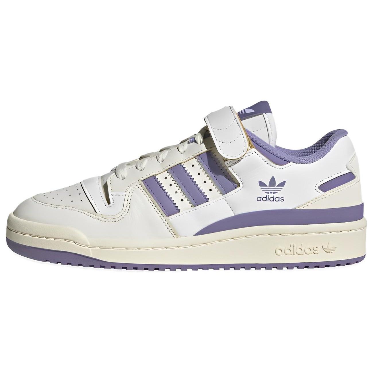 (WMNS) adidas Originals FORUM 84 Low Off White Lilac Women s HQ4375 EU 36⅔