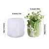 Multipurpose Silicone Mould Rabbits Cabbage Planter Accessory With Cement Jewelry Making Supplies