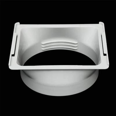Mobile Air Conditioner Hose Round/Square Shaped Exhaust Pipe Interface Connector Duct Adaptor