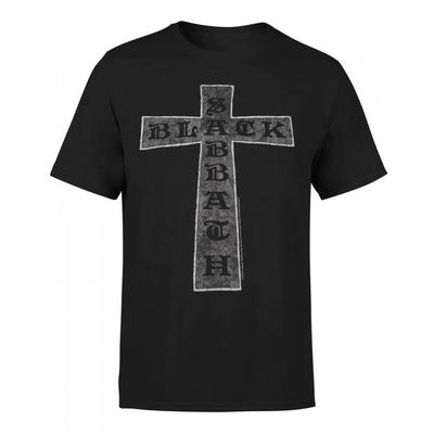 Amplified Unisex Adult Cross Black Sabbath T-Shirt