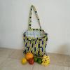 Cloud Flower Pattern Eco Bag BLUE [GULEUM GGOT] PATTERN ECO BAG : P3-39