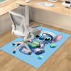 1pc. Cute Stitch Astronaut Holding Earth Globe Rug - Home Decor, Office Carpet, Chair Mat, Outdoor Rug, Gift Ideaz0410142