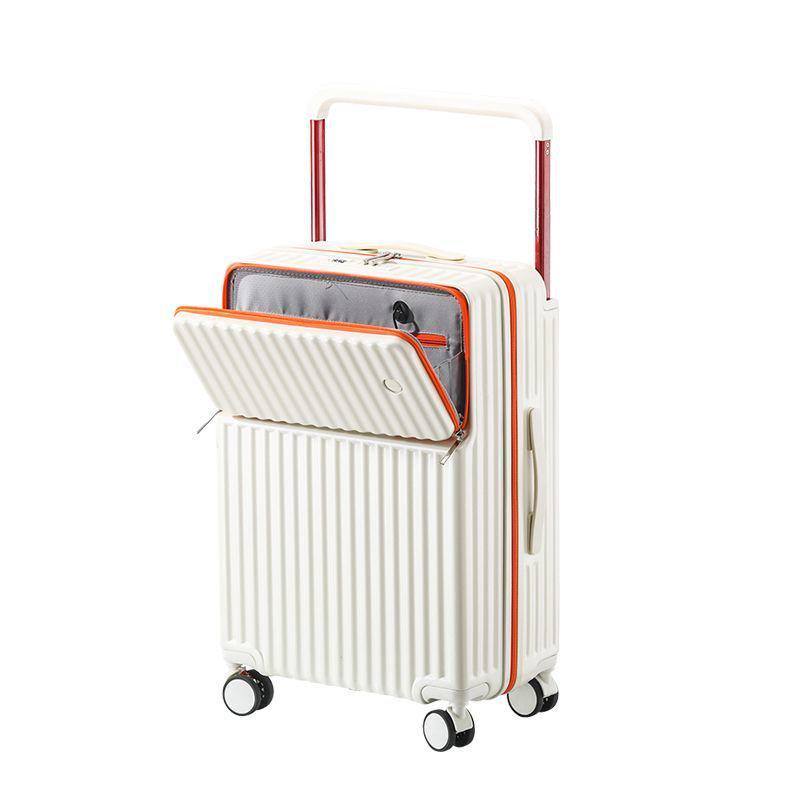 2025 Breite Deichsel Frontöffnung 20-Zoll Koffer & 26-Zoll Anpassbarer Universalrad-Trolley