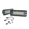 2pc LED Number License Plate Light For Bentley 06 Continental GT 08 Continental Flying Sp For Seat Exeo/ST 09~ Leon/Leon4 06 License Plate Lights 2