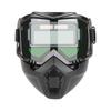 Selbstverdunkelnder Schweißhelm Abnehmbarer Schweißschutz Schutzschild für Bearbeitung Löten Schweißer Schutzhelm