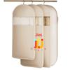 1pcs Gorget Satin Hanging Transparent Garment Dust Cover Wardrobe Storage Coat Down Suit Protector Durable Household Supplies