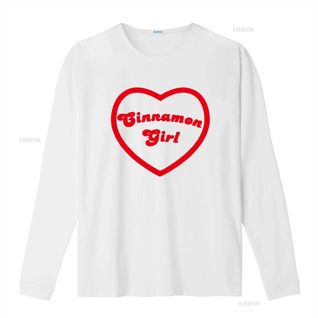 Lana Del Rey Cinnamon Girl T Shirt Stylish Heart Design for Fashionable Women vintage Washed Unisex Stretched Casual streetwear