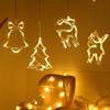Christmas Sucker Light Hanging Led Lamp Festival Door Window Decoration