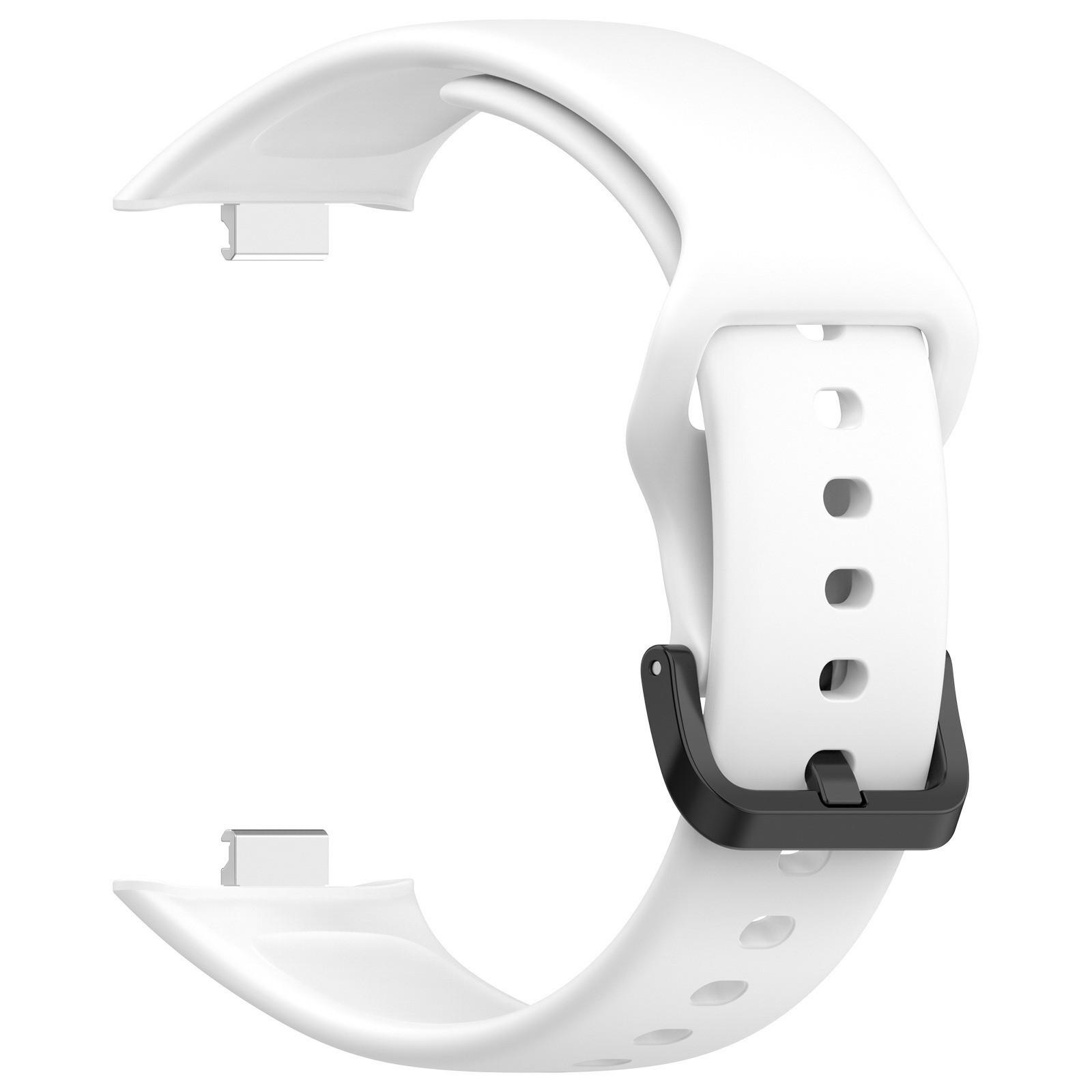 

For Xiaomi Redmi Watch Move Adjustable Watch Strap Sports Silicone Wrist Band White