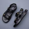 Fashion Summer Hot Selling Men's Sandals Thick Sole Wear Resistant Camping Shoes Men's Beach Shoes High Quality Anti Slip Free Delivery