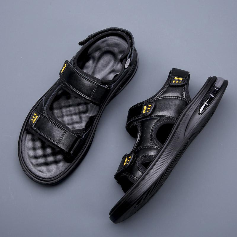 Fashion Summer Hot Selling Men's Sandals Thick Sole Wear Resistant Camping Shoes Men's Beach Shoes High Quality Anti Slip Free Delivery