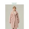 Children's Fur Outwear 2025 Autumn and Winter New Style Girls' Imitation Lamb Wool Little Girl's Fur Outwear Mid-Length Korean Style