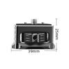 Heavy Duty Adjustable 1/4 Expansion Adapter Retractable Pin Mechanism With 1/4 to 20 Screw Universal Mounting Solution
