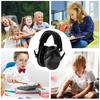 Noise-reducing Earmuffs Children's Learning Drum Set Noise-reducing Head-mounted Earmuffs Airplane Sleeping Earmuffs