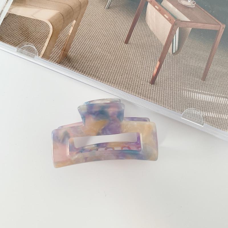 Vintage Haarspangen für Haare Frauen Acetat Krallenklemme Bunt Klein 4,5cm Haarspange Mädchen Haarklammer Haarspangen Haarschmuck