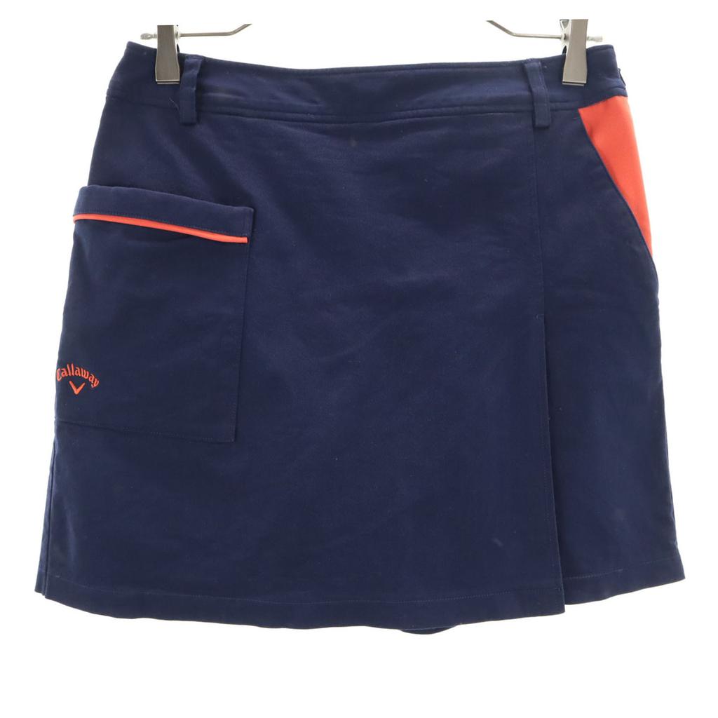 Callaway Golf Mini Skirt M Navy With Inner Pants Women Used