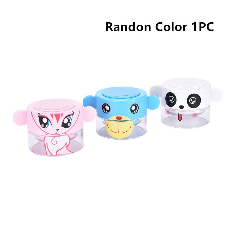Pills Grinder Portable Cute Animal Pills Grinder Baby Medicine Tablet Crusher Medicine Pill Dispenser Storage Box Pill Organize