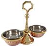 IBA Indianbeautifulart Copper Dinnerware For Indian Best Side Dishes Condiment Pickle Holder 2