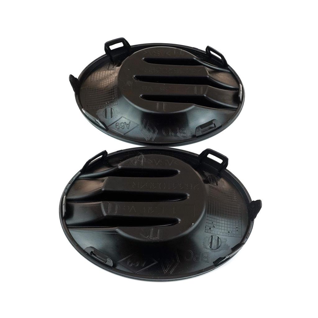 ESP1001 Przedni zderzak Przeciwmgielne Osłona lampy Przeciwmgielnej Osłona kratki Zaślepka Lewa Prawa Zestaw 263362039R, 263310354R do Renault Megane 3 Fluence