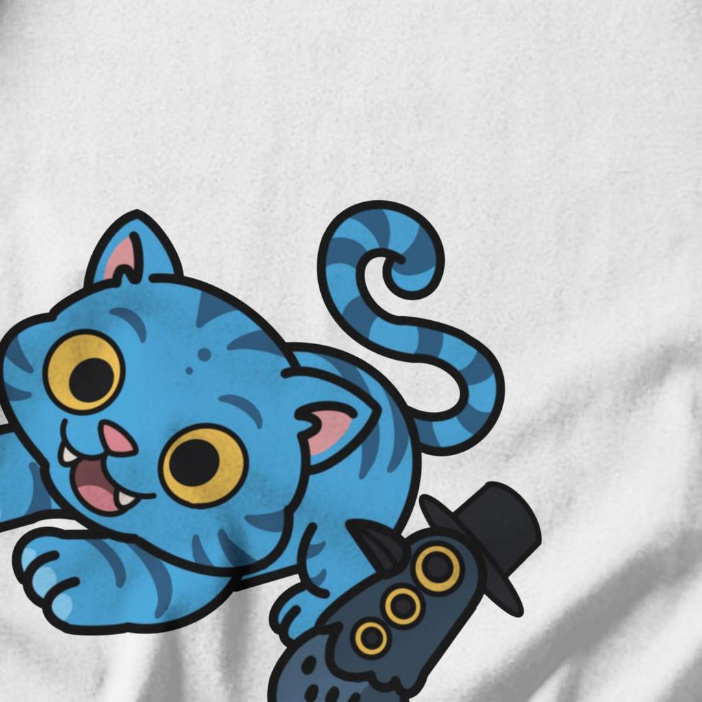 Men T Shirt KPop Demon Hunters Derpy Tiger 2025 Trending Idea Y2K Graphic Tees Unisex Tops T Shirts