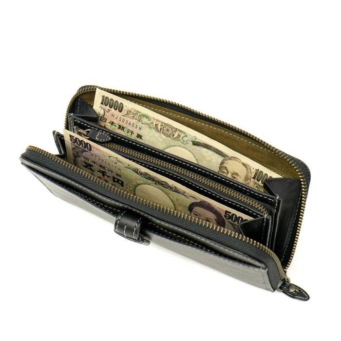 [Dakota] Long Wallet 0035123 (0030123) Clapton Series Wine DA-31523-44 9.5 x 19.5 x 2 cm