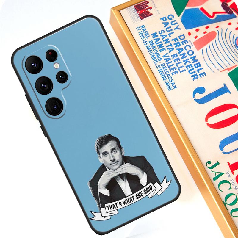 The Office TV Show Case For Samsung Galaxy S24 S23 S22 Ultra Note 20 10 Plus S8 S9 S10 S20 FE S21 FE Cover