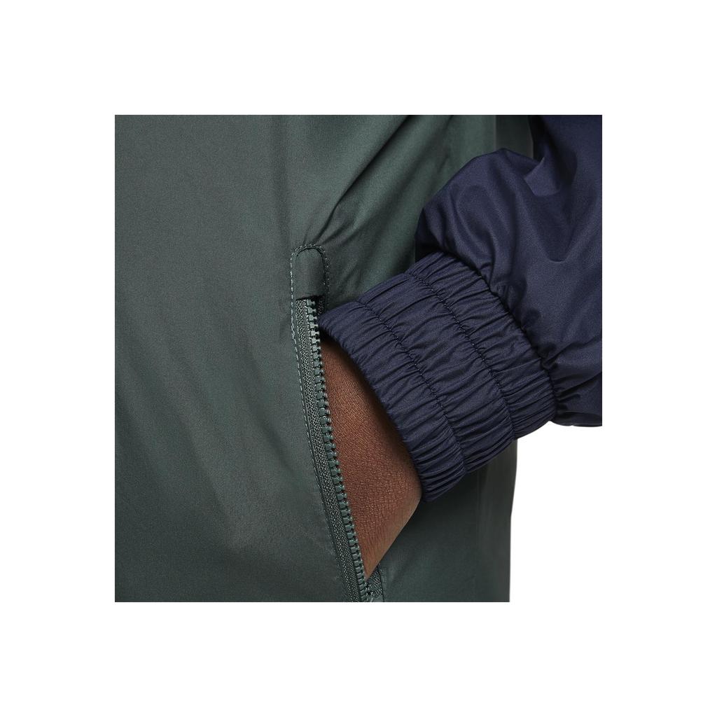 Nike Sportswear FW24 Windrunner Hooded Comfortable Casual Jacket Kids jackets Blue Green FZ5516-451