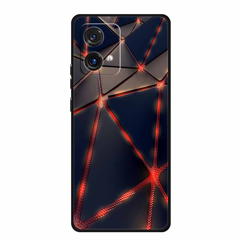For Motorola Moto G84 G54 5G Case Fashion TPU Soft Silicone Cover Phone Cases for Moto G54 MotoG84 2023 Original New Tiger Capa