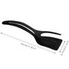Multifunctional 2 In 1 Non Stick Cooking Tongs, Spatula Cooking Gadgets For Kitchen Utensils, Bread Egg Turners, 1pcs