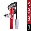 Fashion Colour BIG EYE WATERPROOF CURL MASCARA II Waterproof, Non-Fading, Smudge-Proof, And Volume Base Film (Black)