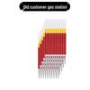 1008 Black, Red & Blue Click Pen Refills - Student Signature Carbon Black Pens