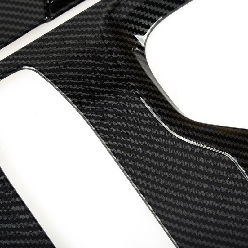 Carbon Fiber Style ABS Car Center Console Gear Shift Box Panel Cover Trim Fit for Lexus RX350 350h RX500h  Left Hand Drive