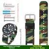For Casio PROTREK series PRX-8000T/PRX-8001YT modified sports outdoor nylon canvas watch strap men's accessories