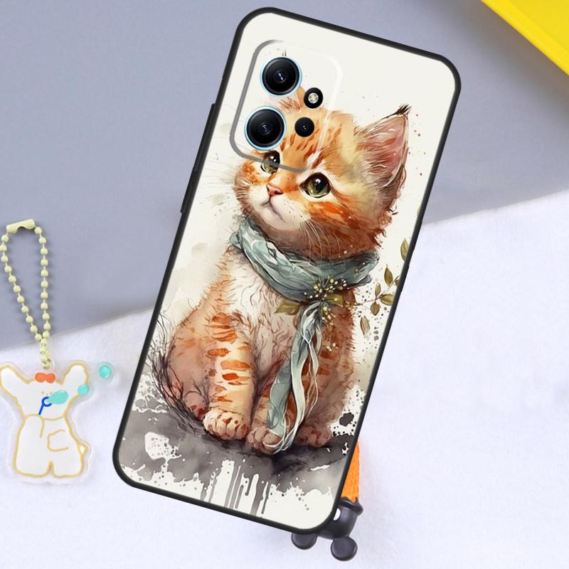 

Kitted Cats Cute Case For Xiaomi Redmi Note 13 14 9 10 11 12 15 Pro Plus Cover For Redmi 13C 15 C 12C 14C 10C Redmi 15 5G