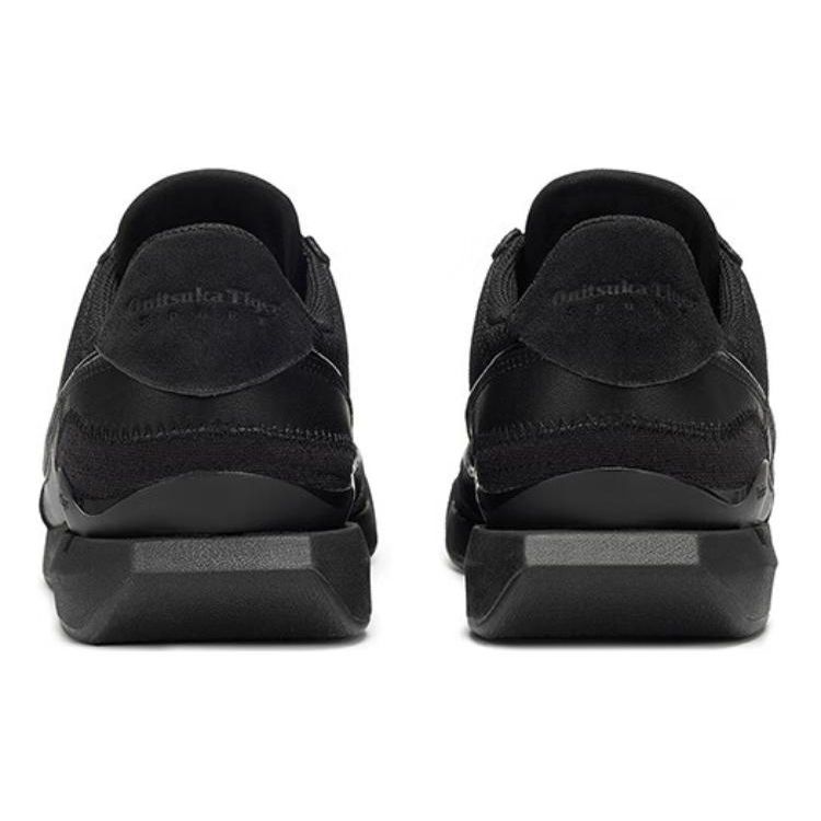 Onitsuka Tiger Sp-V Fabric Leather Sports Comfortable Non-Slip Wear-Resistant Low-Top Casual Shoes Unisex Casual Shoes Black 1183C229-001
