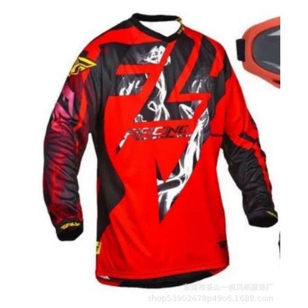 Cycling Suit Summer Men's Comfortable Speed-down Suit Off-road Motorcycle Cycling Suit Sweat-wicking Long-sleeved Cycling Suit